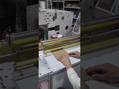 उपहार बॉक्स के लिए अर्ध स्वचालित कार्डबोर्ड कार्टन ग्रूविंग मशीन