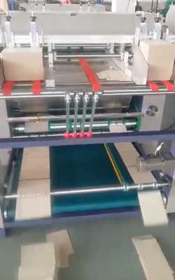 0 - 40 मीटर/मिनट 3.7Kw V ग्रे पेपर बोर्ड की ग्रूव मशीन